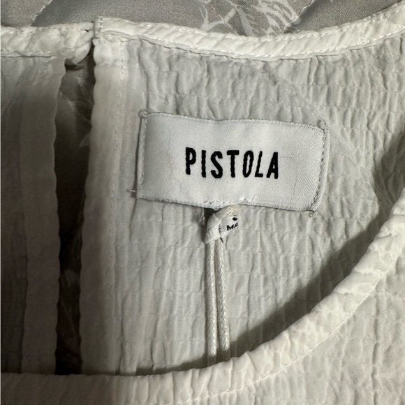 PISTOLA Adriana Tie Hem Top, Size Small. (v) - Picture 7 of 13